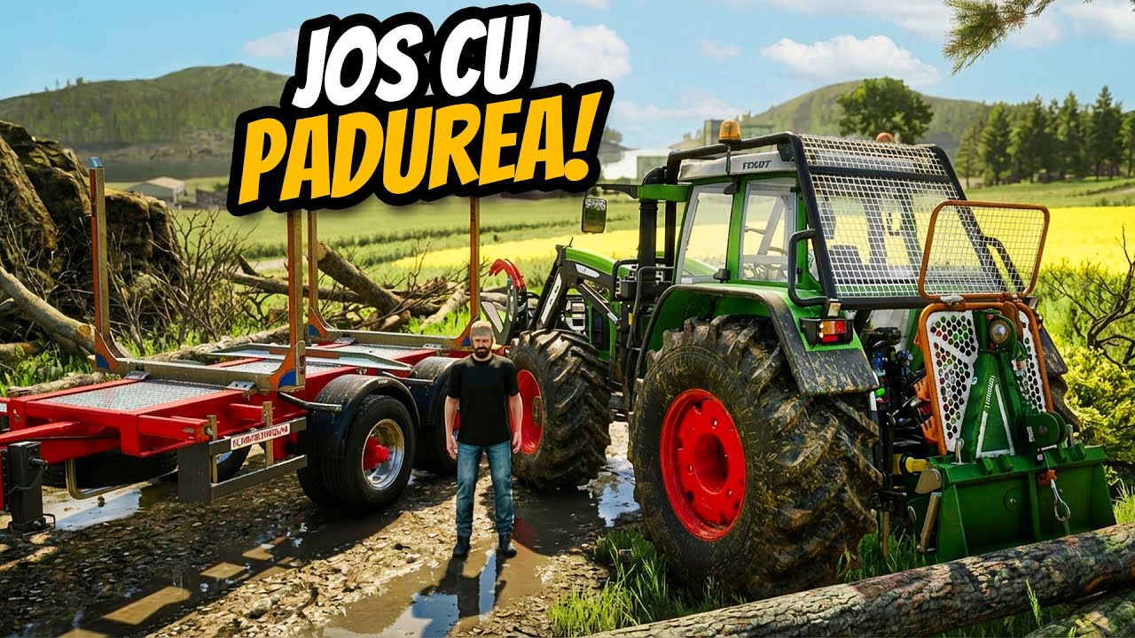 AM REZOLVAT CEA MAI MARE PROBLEMA LA TAIAT DE LEMNE! FS 25 HighLands Fishing Ep.15