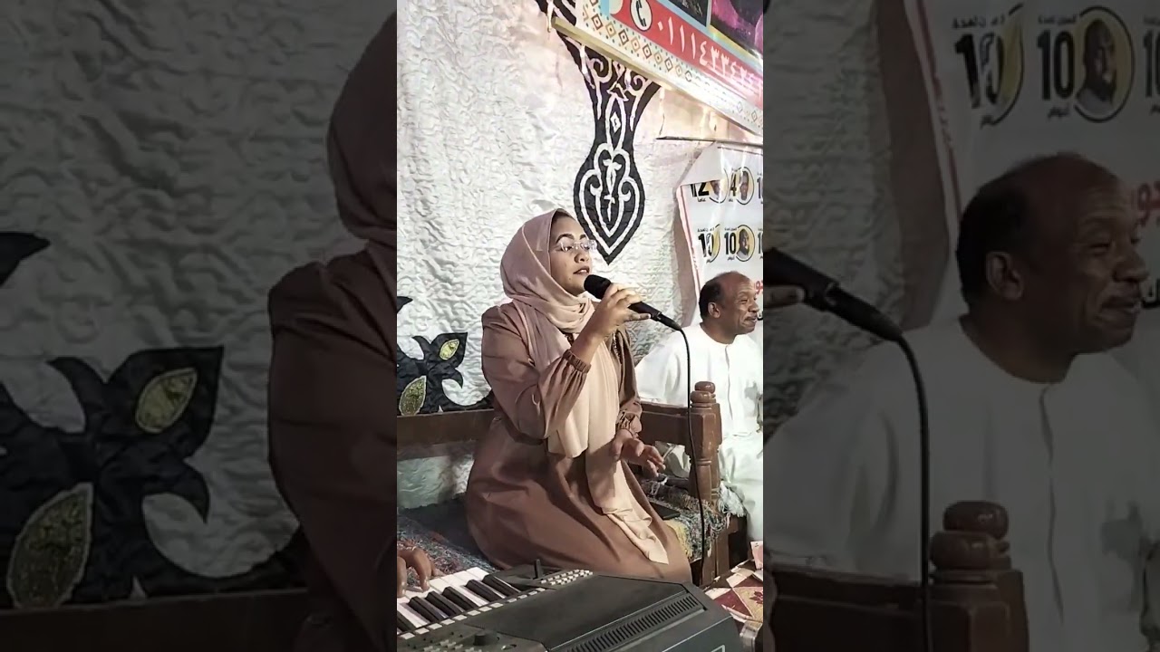 لقاء مع الفنانه النوبيه 💕فدوي عثمان من افراح عنيبه الخير مع💟 المايسترو حسن ادندان وهندسة صوت طه نور💯