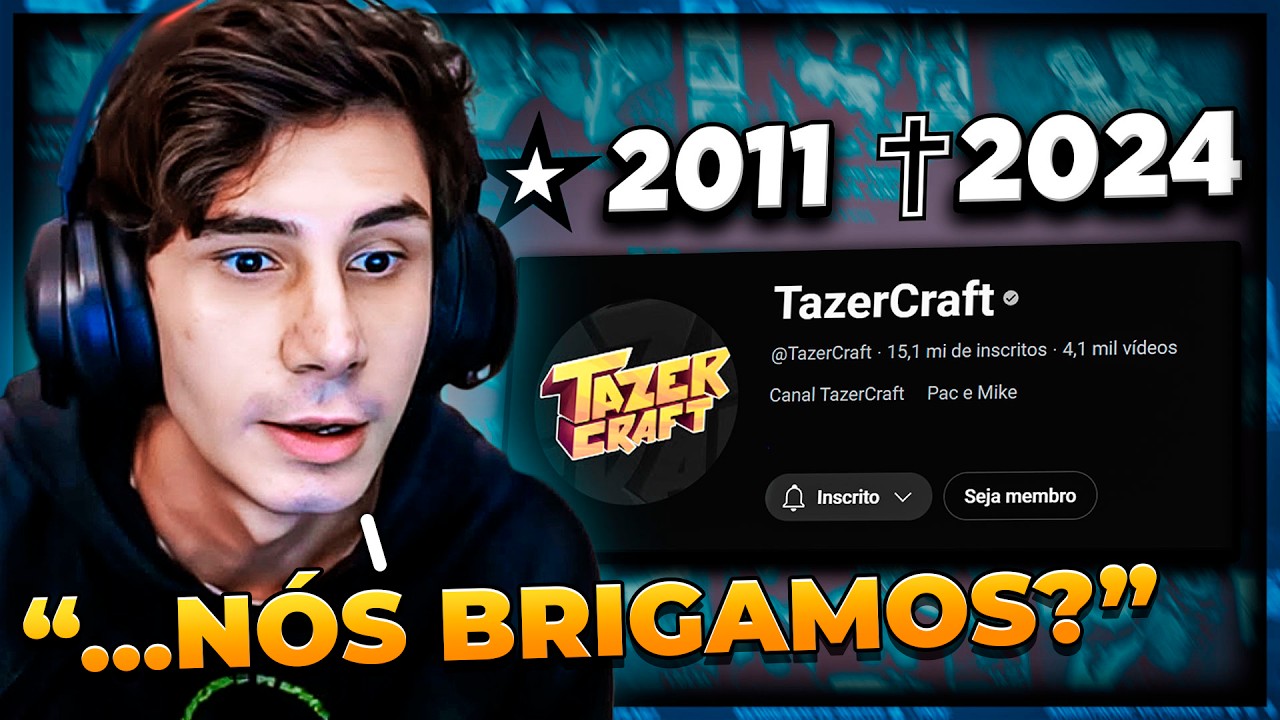 🔥 PAC CONFIRMA: O FIM do TAZERCRAFT é DEFINITIVO...