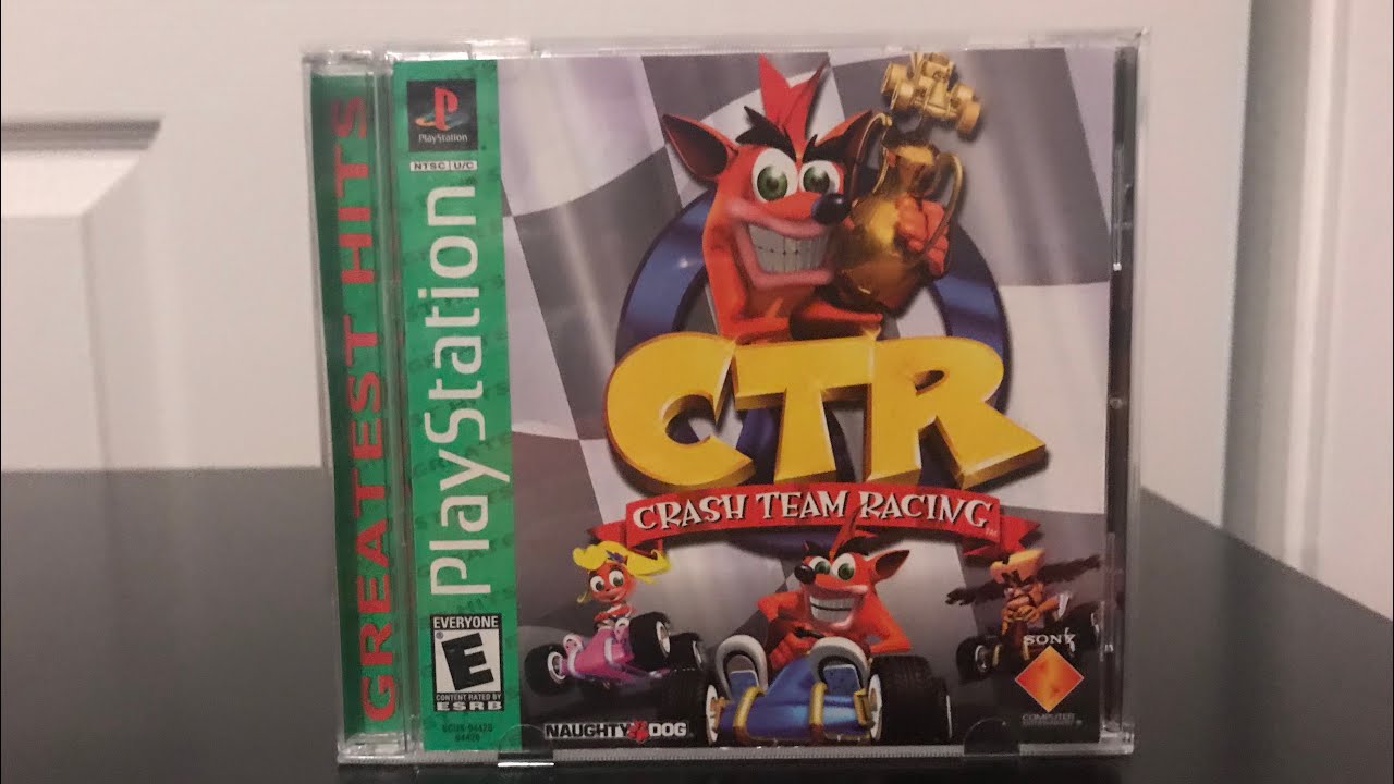 Crash Team Racing PS1 Unboxing