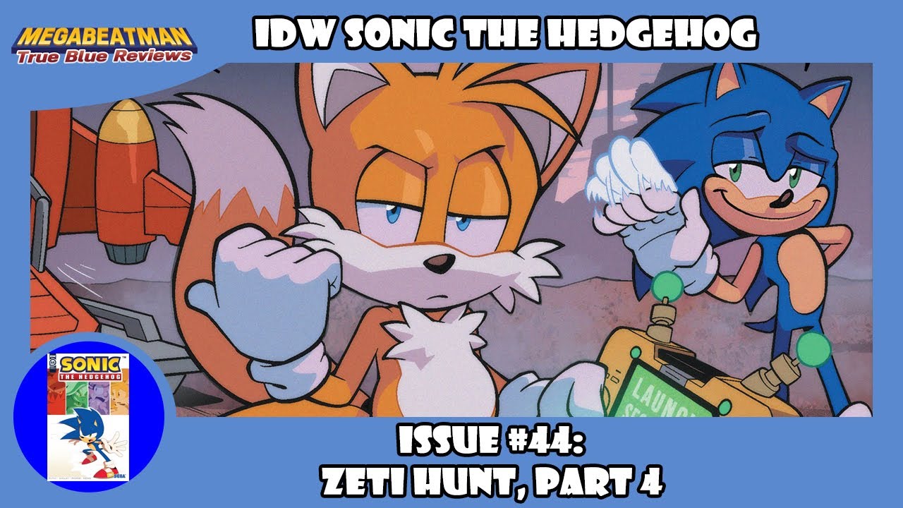 IDW Sonic The Hedgehog #44 | A Comic Review by Megabeatman