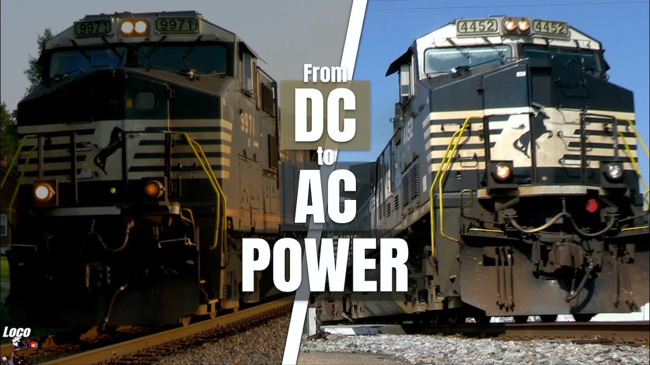 The Great Shift from DC to AC Locomotives.