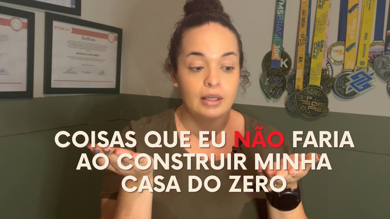 COISAS QUE EU NÃO FARIA NA MINHA CASA SE FOSSE CONSTRUIR DO ZERO