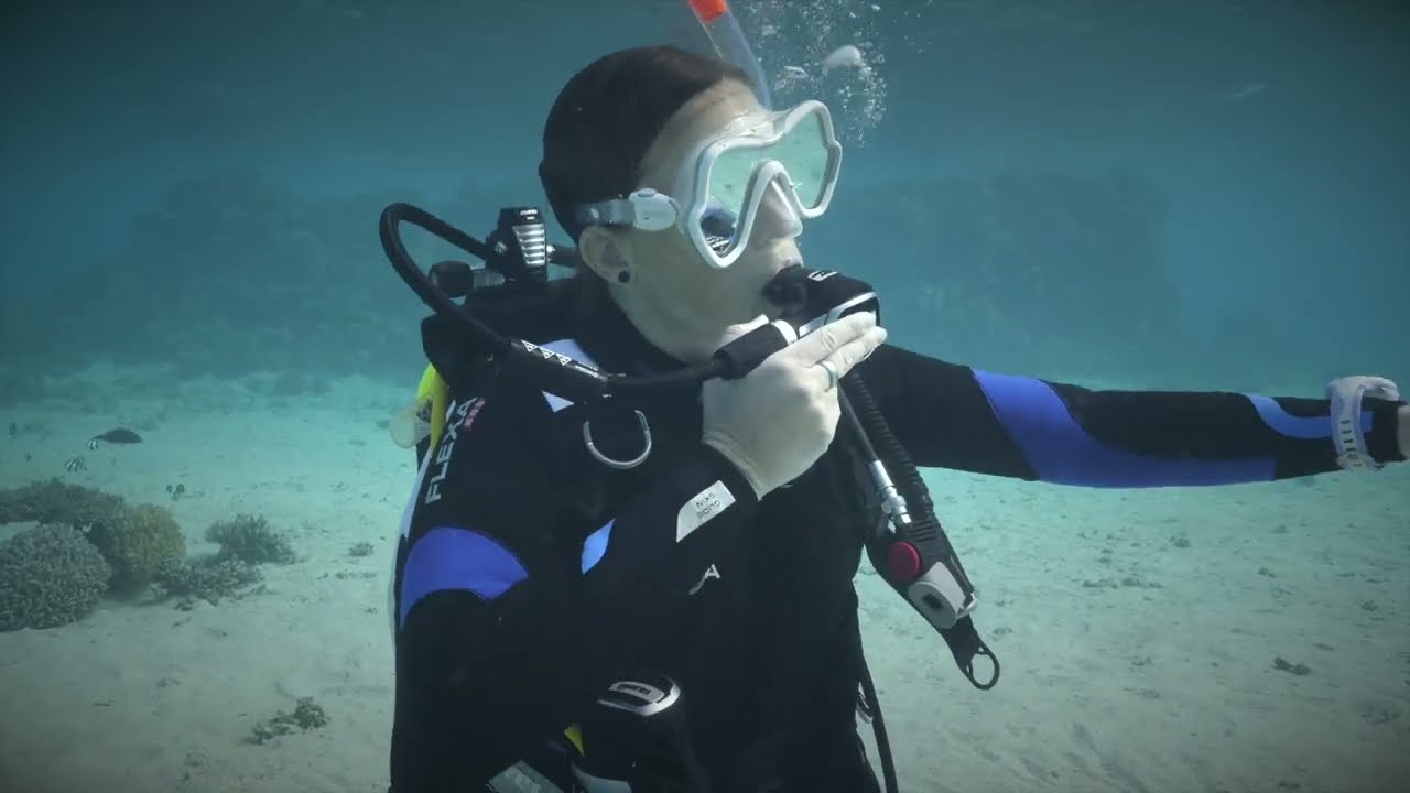 Breathing From a Free Flowing Regulator