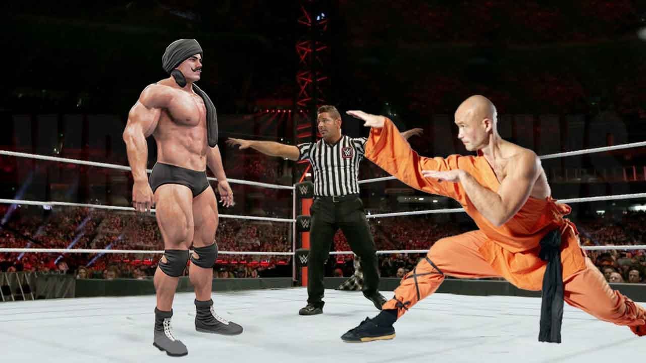 Dara Singh vs Shaolin Master Match