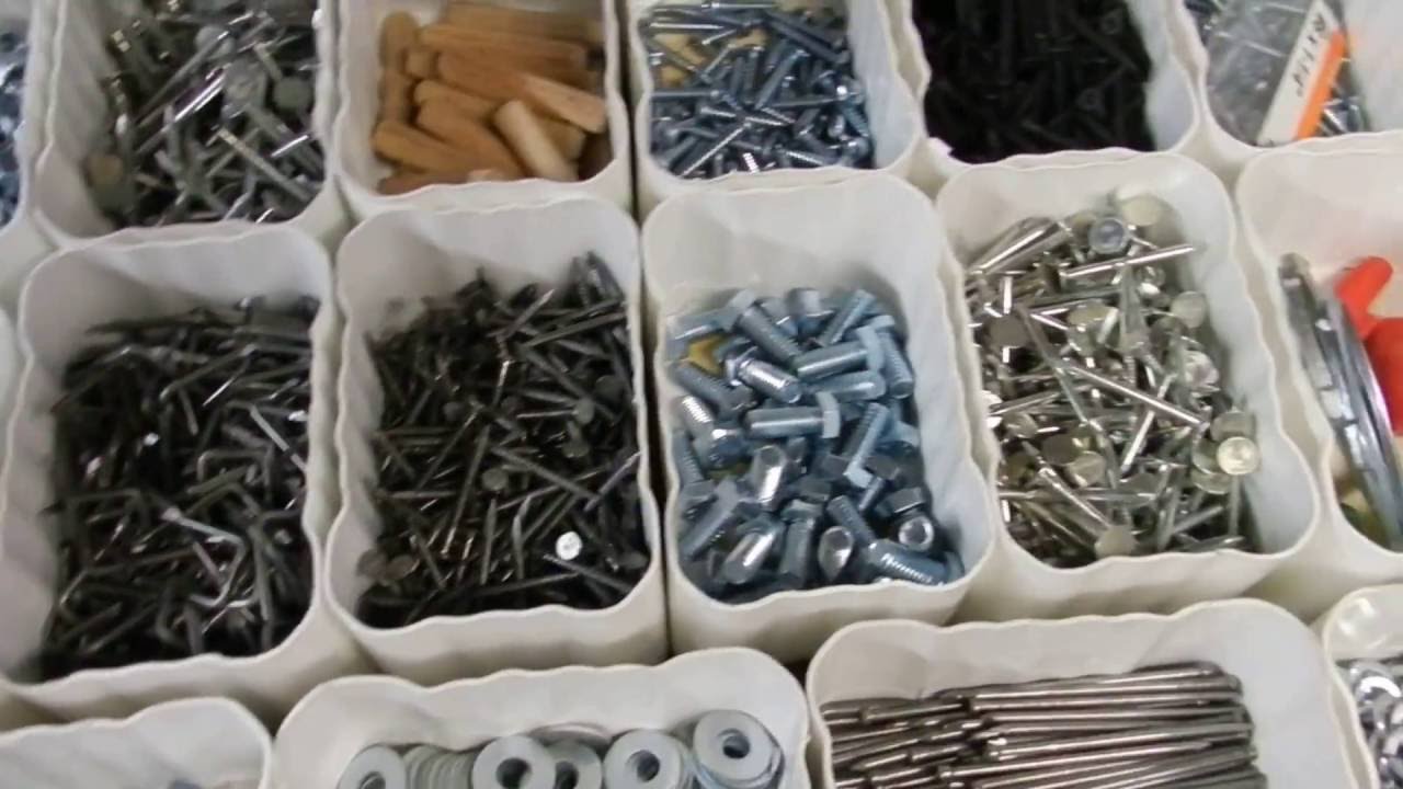 Clever DIY shop Organization