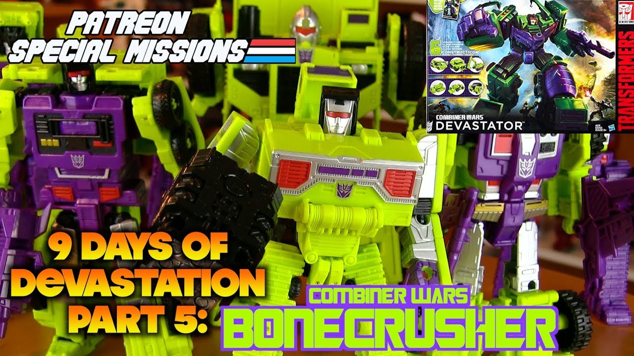 Patreon Special Missions: Combiner Wars Devastator [Part 5 of 9] - BONECRUSHER