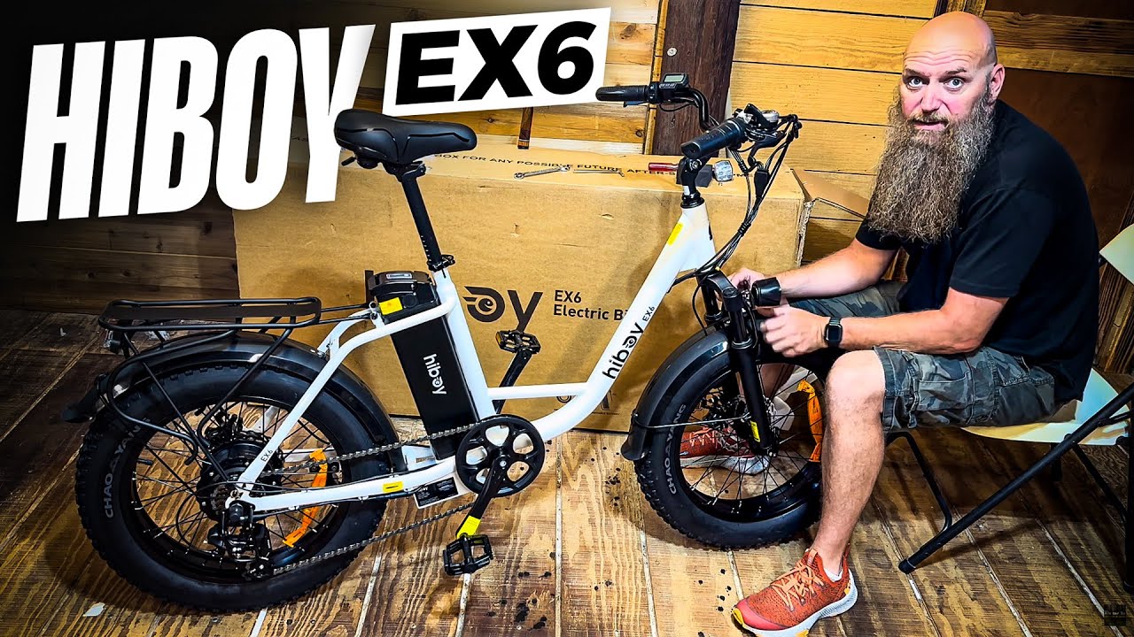 HiBoy EX6 Electric Bike: A Comfortable & Convenient Ride- Unboxing & Review | FireAndIceOutdoors.net