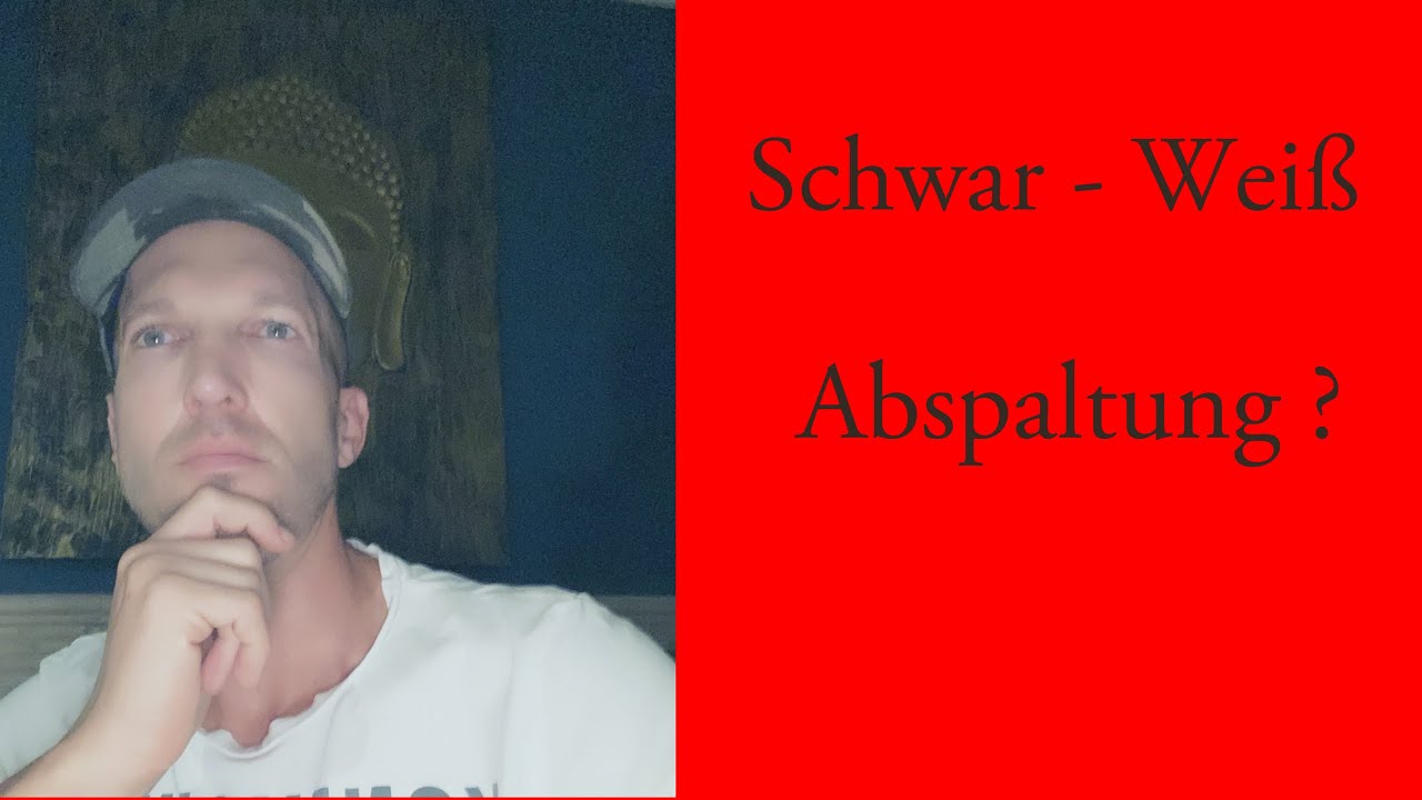 Borderline, Schwarz - Weiß, Spaltung was ist dass?