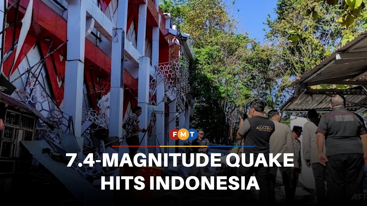 7.4-magnitude quake hits eastern Indonesia, tsunami warning issued