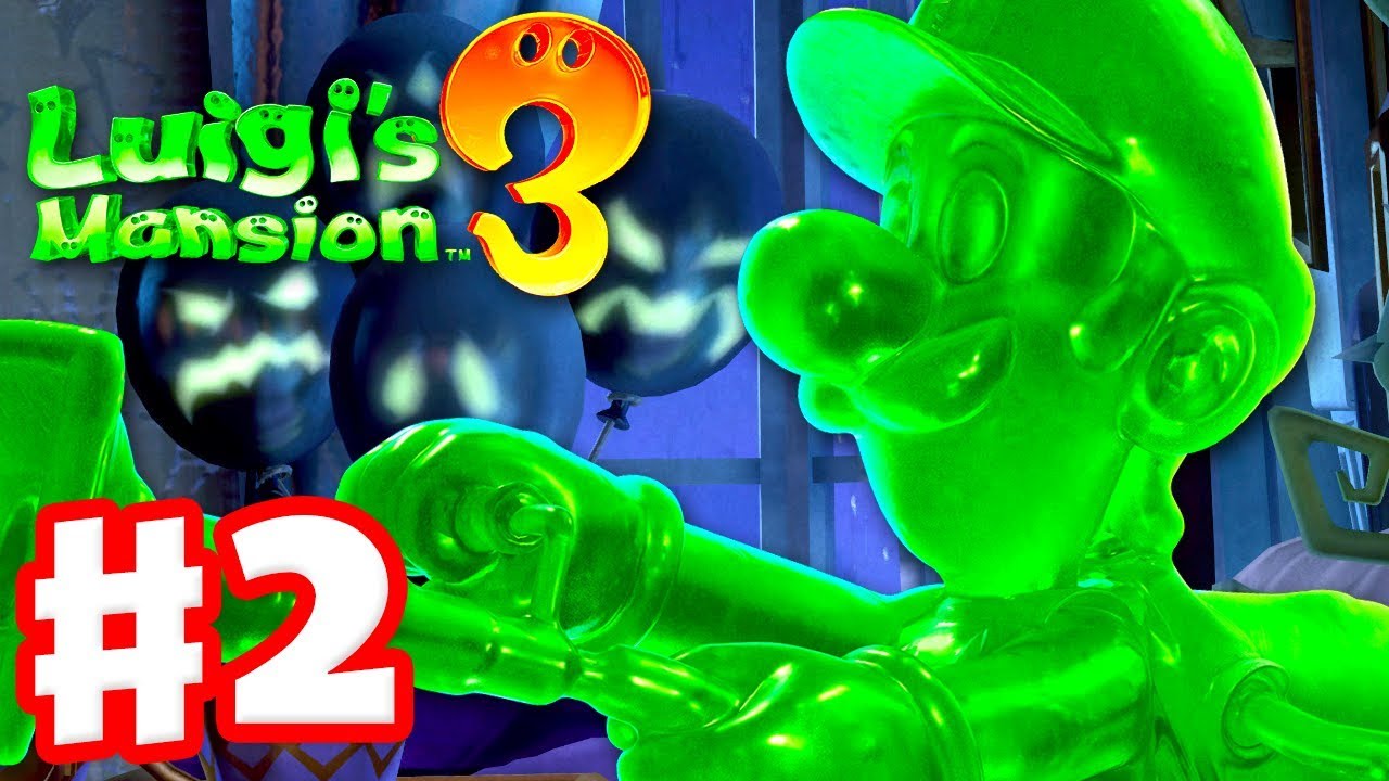 Luigi's Mansion 3 - Gameplay Walkthrough Part 2 - Gooigi! Chambrea Maid Boss Fight (Nintendo Switch)
