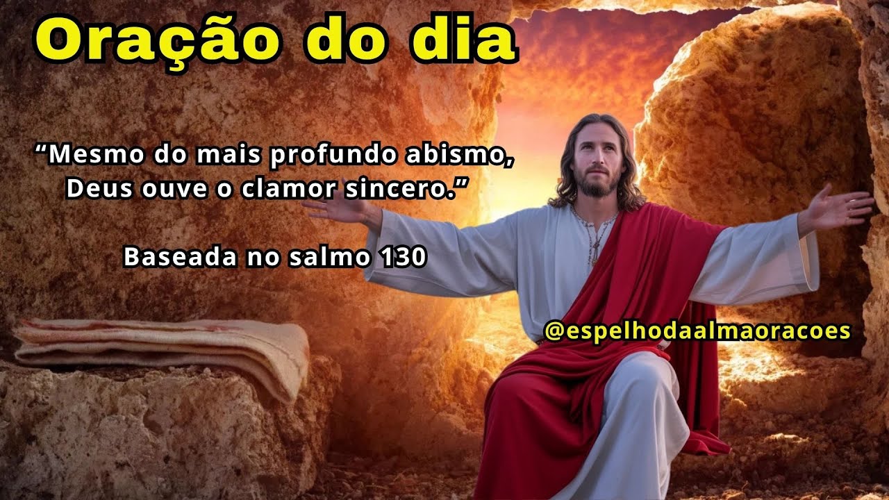 Mesmo do mais profundo abismo, Deus ouve o clamor sincero.