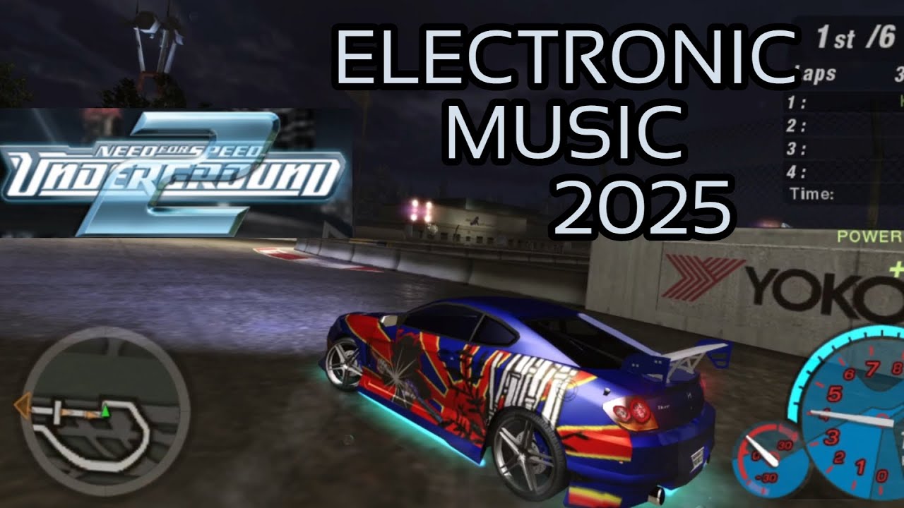 Electronic Music, Best Music Mix, House, NFS Undeground 2