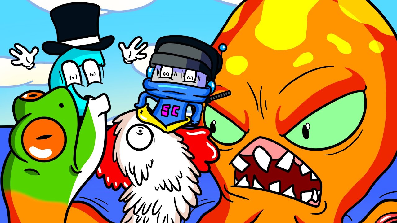 We Evolved a Chicken and Frog Tentacle and SMASHED Australia in Octogeddon!