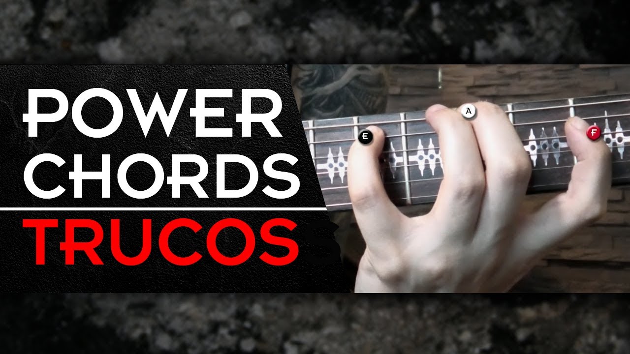 Los mejores Trucos de POWER CHORDS - Clase de Guitarra