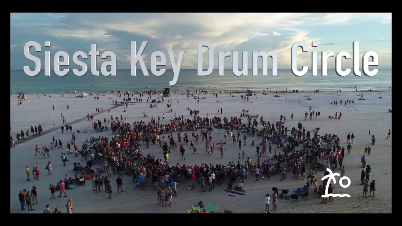 Siesta Key Drum circle