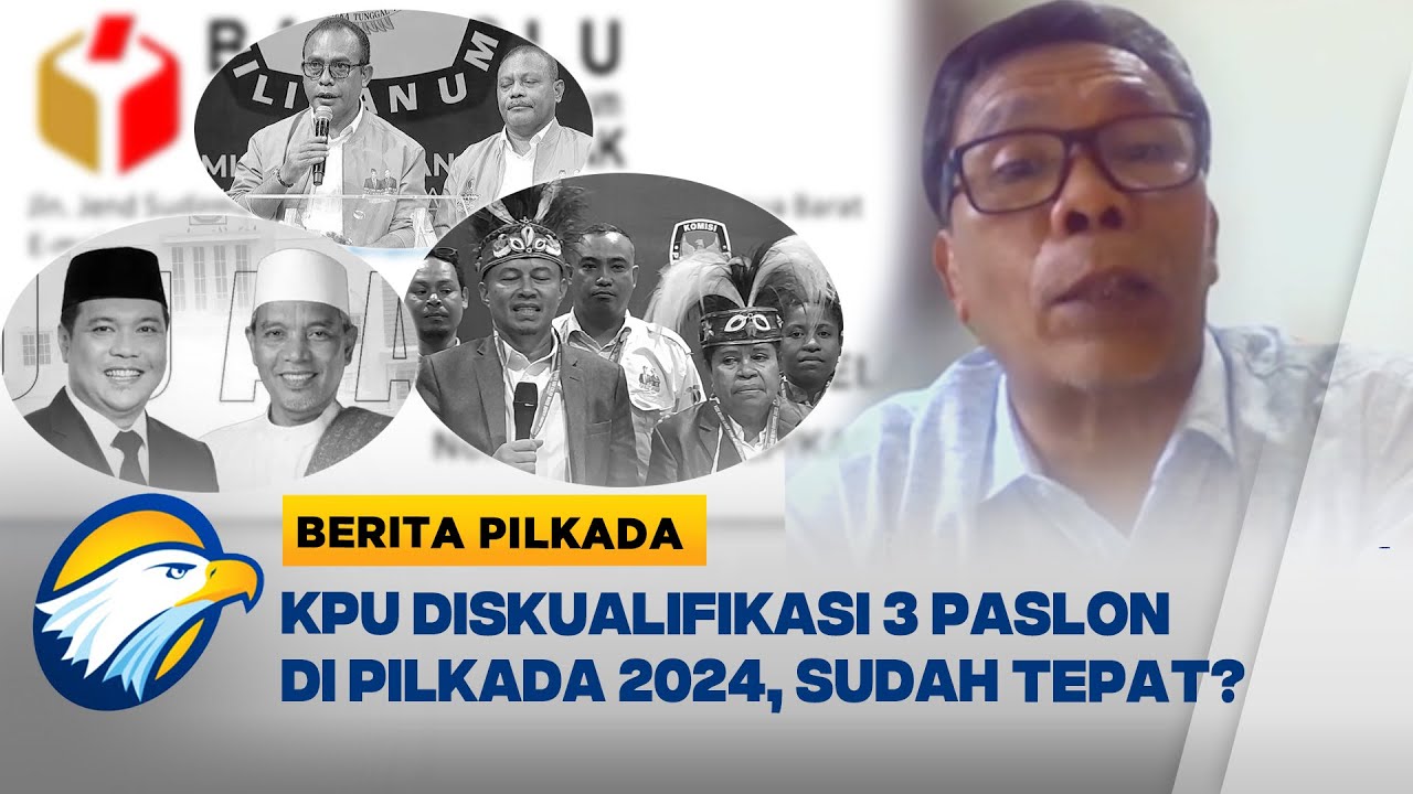 Pembatalan Calon Jelang Pemungutan Suara Pilkada 2024 - [Berita Pilkada]