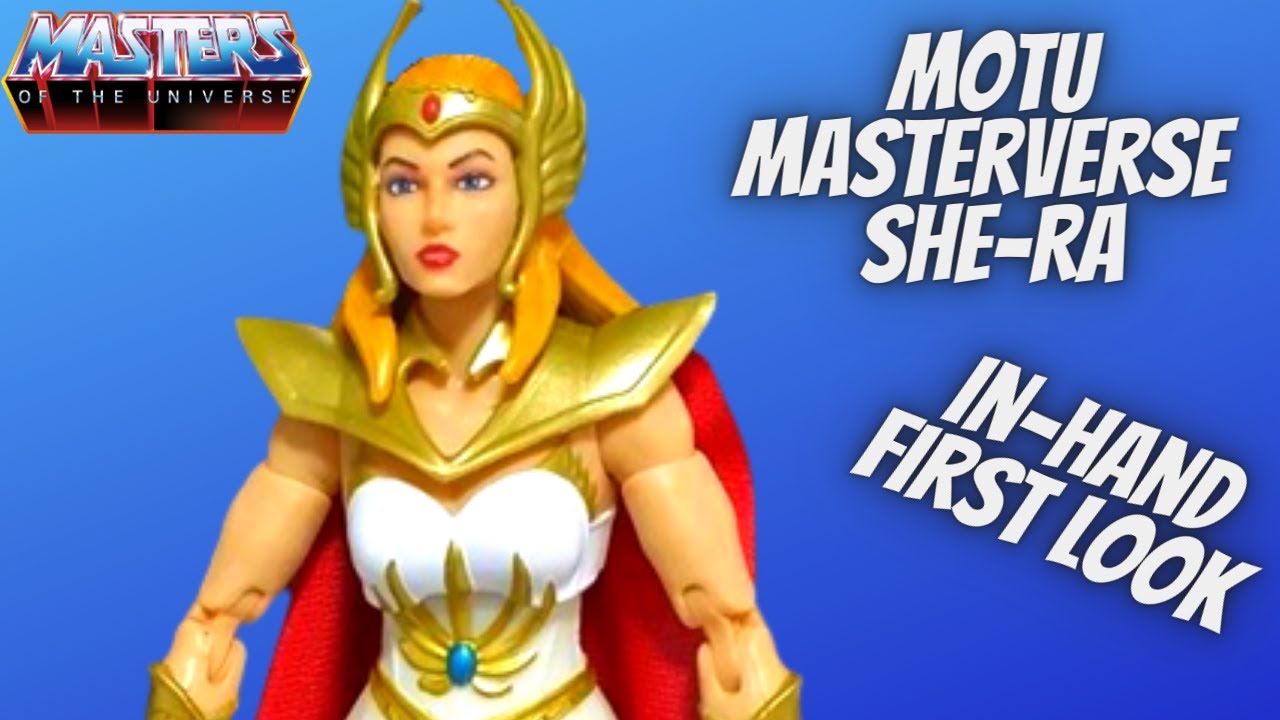 Masters Of The Universe Masterverse She-Ra In-Hand First Look!!!