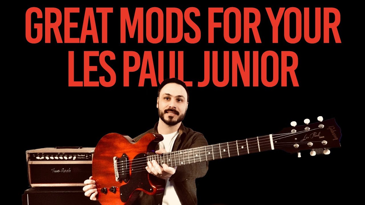 Great Mods for your Les Paul Junior - Lollar 50s Wind P90, no load tone, Compensated Bridge