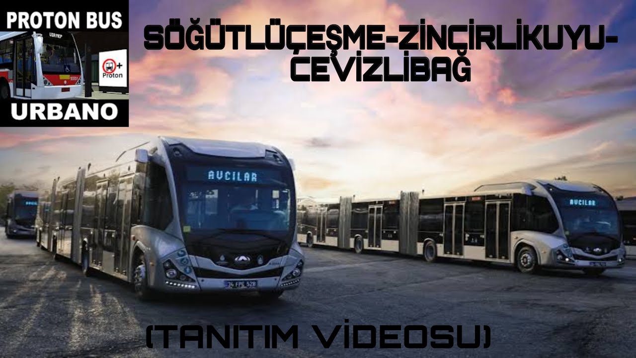 METROBÜS HARİTASI SON DURUMU( TANITIM VİDEOSU) PROTON BUS SİMULATÖR URBANO