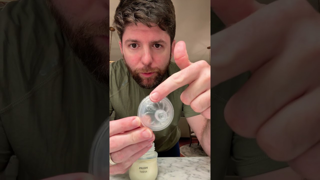 Philips Avent baby bottle vent! Parent tip!