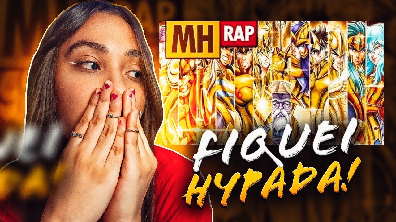 (EU AMEI!!) Rap Dos 12 Cavaleiros De Ouro (Cavaleiros do Zodíaco) - MHRAP REACT