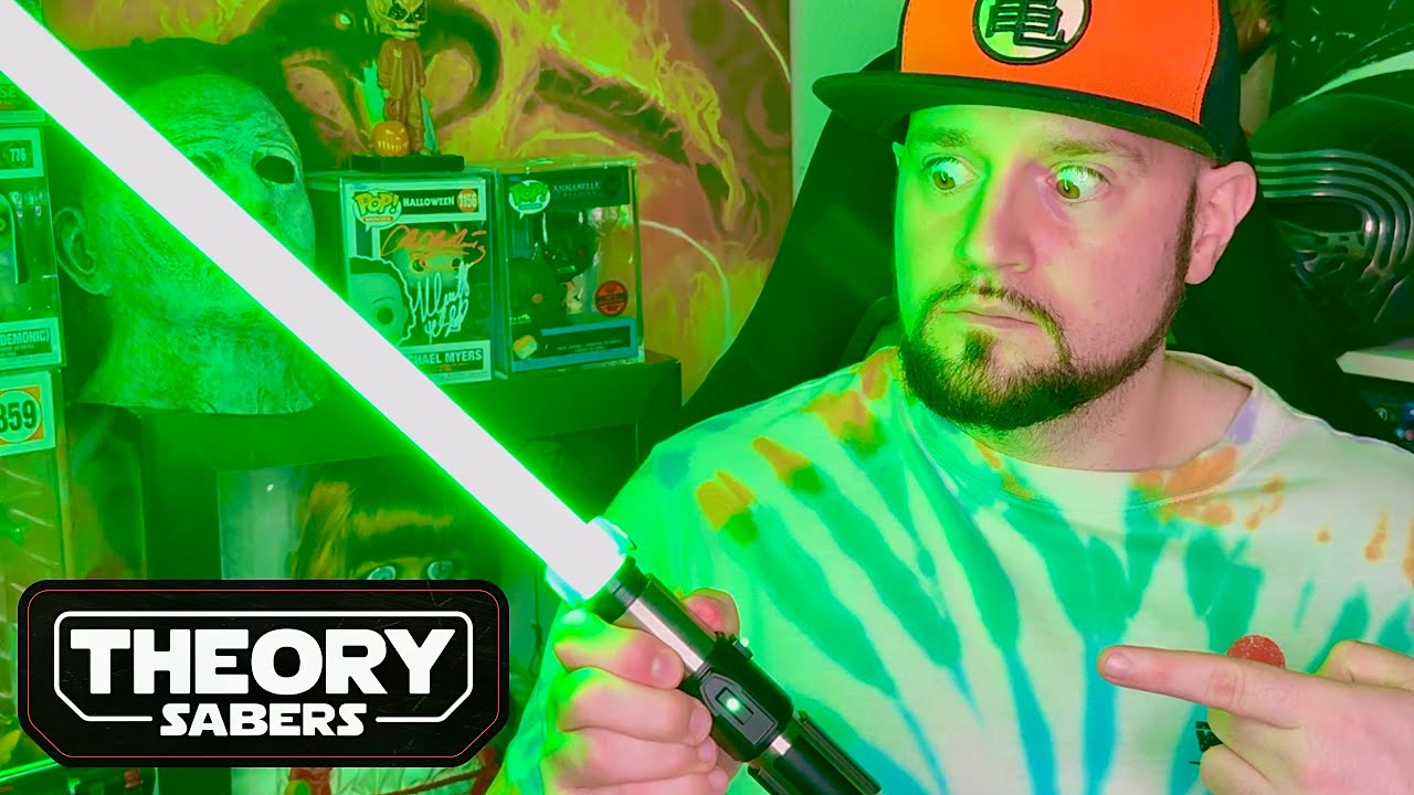 ЛУЧШИЙ световой меч Йоды - ОБЗОР Theory Sabers