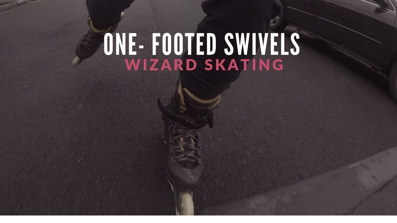 One-Footed Swivel Wizard Skating // Inline Skating Vlog