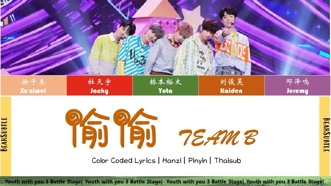 [Youth with you 3][Thaisub] 偷偷 Team B | Battle Stage ⚔️