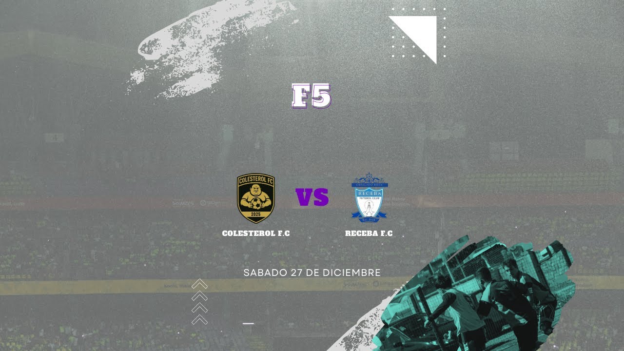 COLESTEROL F.C VS RECEBA F.C | NOVA TORNEOS