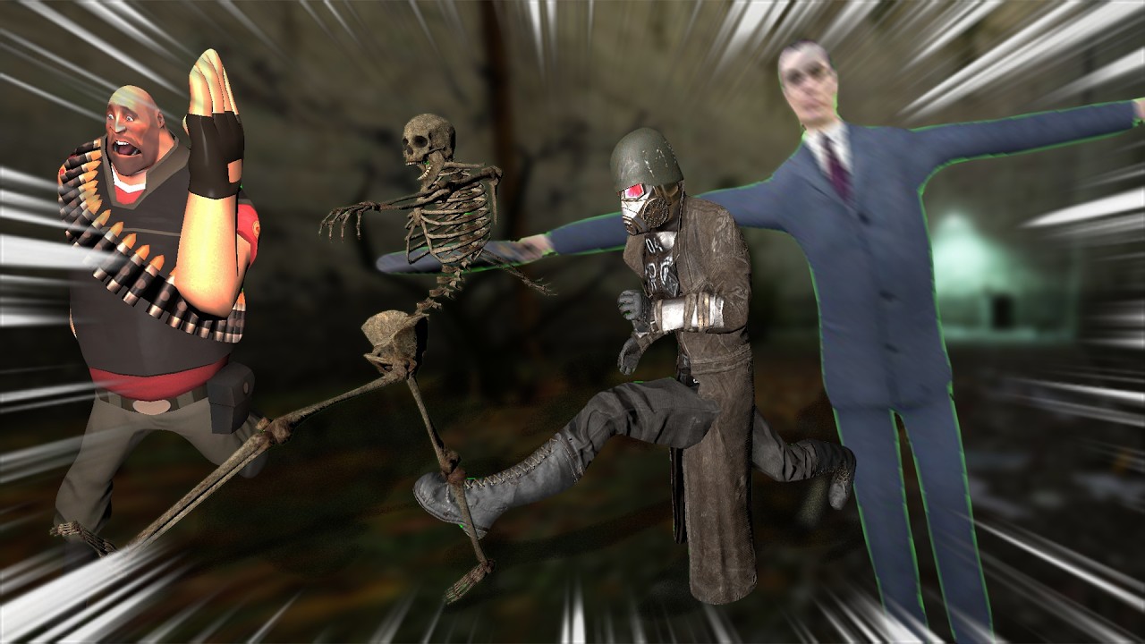 3 Idiots Attempt Half Life 2 Co-Op