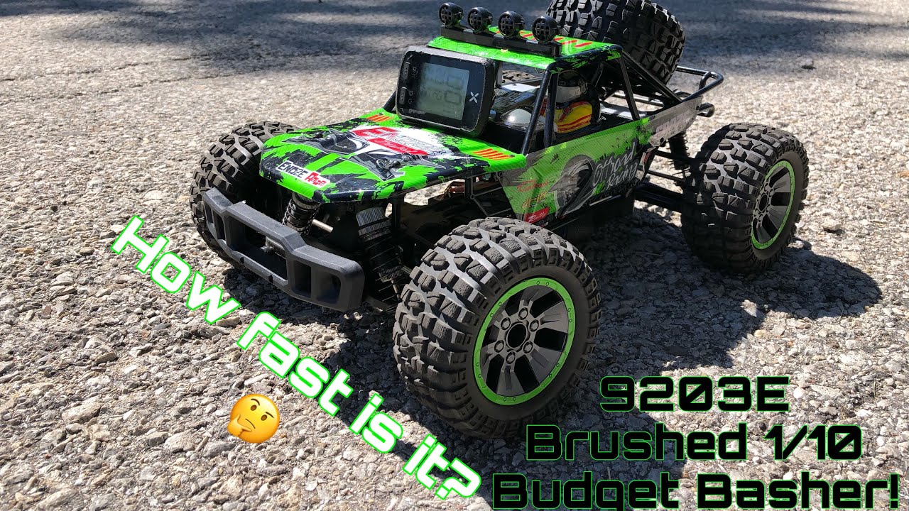Boifun 9203E/Enoze 9203E The Adventurer 1/10 Rc Truck - How Fast is it? (2s-3s Lipo)