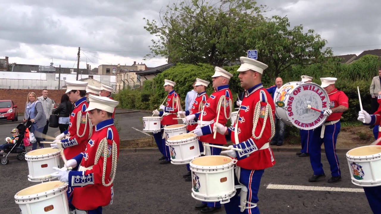 Sons of William Glenmavis @Bathgate evening parade 28/06