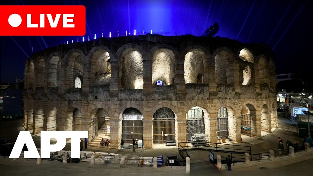 LIVE VIEW | Verona Olympic Arena Ahead of Milano Cortina 2026 Closing Ceremony | APT