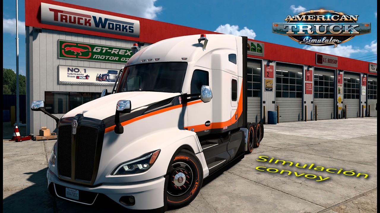 American Truck Simulator Simulación convoy | Comidad Rootgamerss