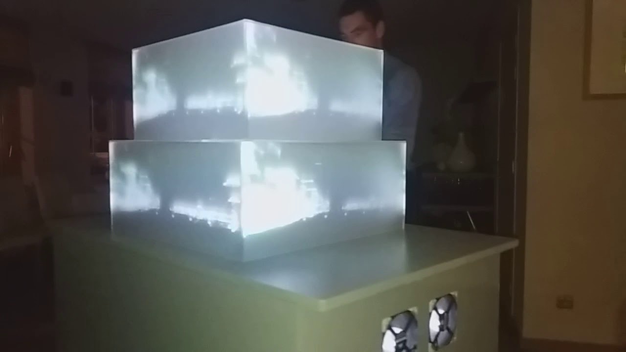 Cake mapping video mapping 360 movable  by  steurie and pieter