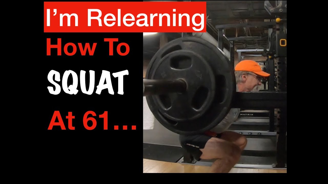 Old Guy Strength Exercises! SQUATS Over 60.