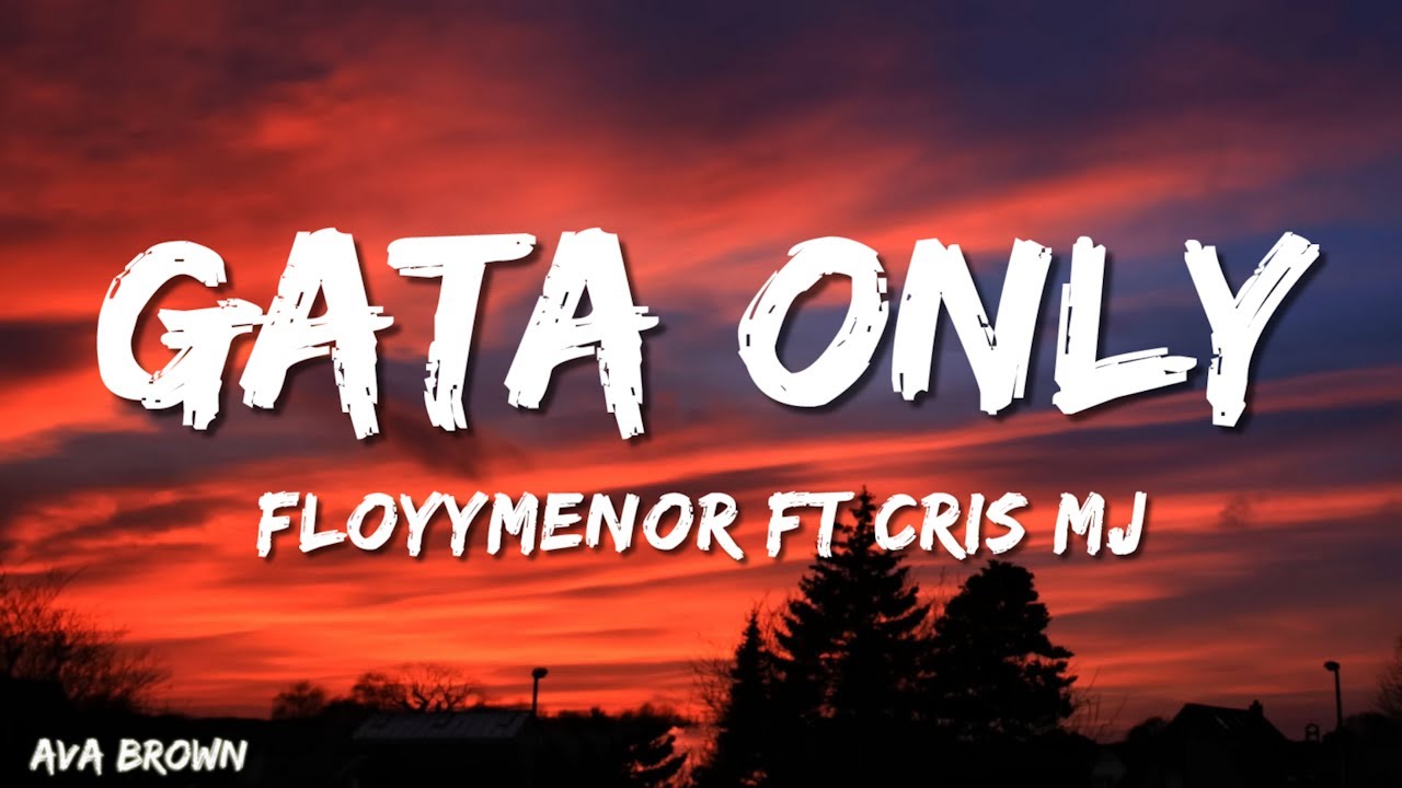 FloyyMenor - GATA ONLY ft. Cris MJ (Letra/Lyrics)