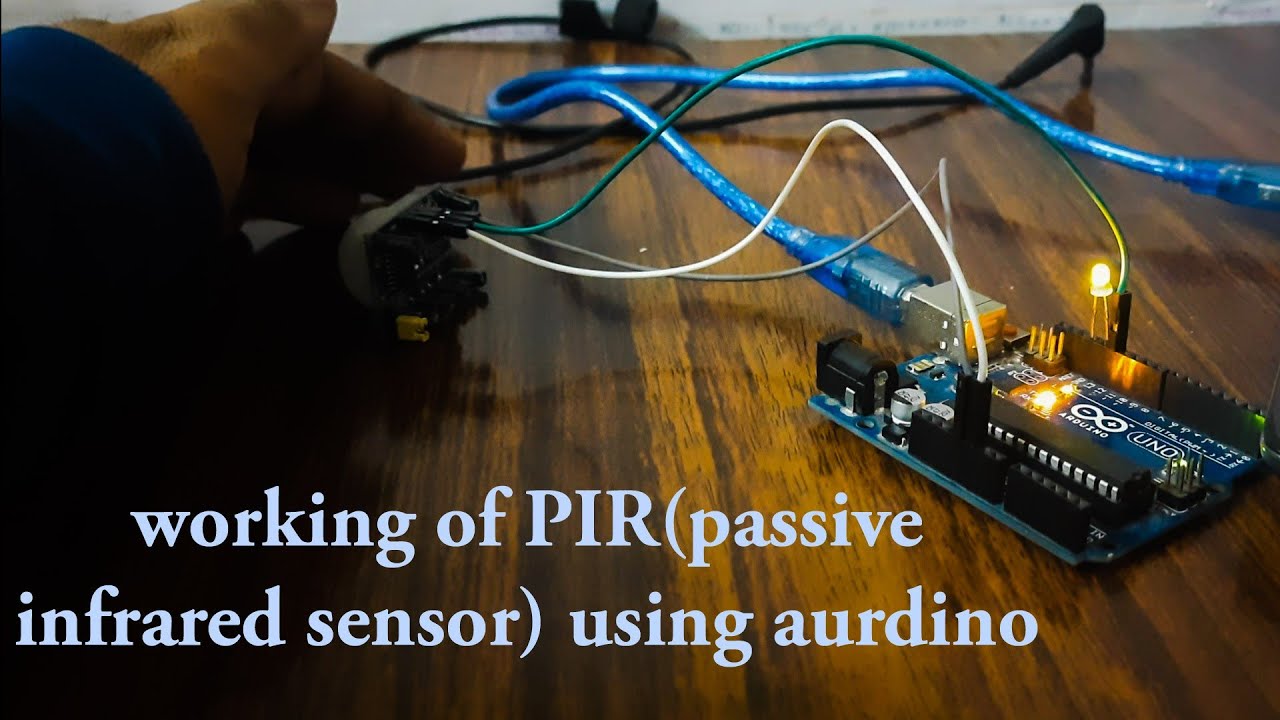working of PIR(passive infrared sensor)