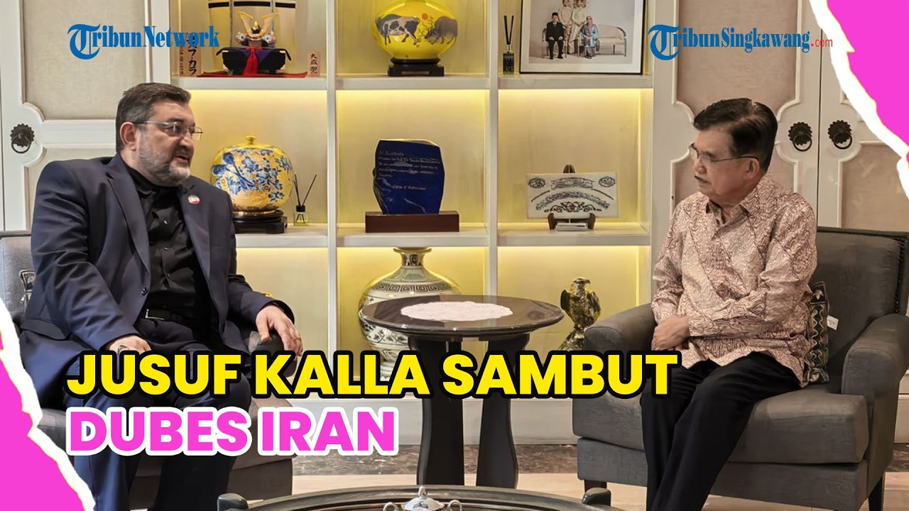 TERIMA DUBES IRAN, JUSUF KALLA UNGKAP PRABOWO SIAP JADI PENENGAH KONFLIK !