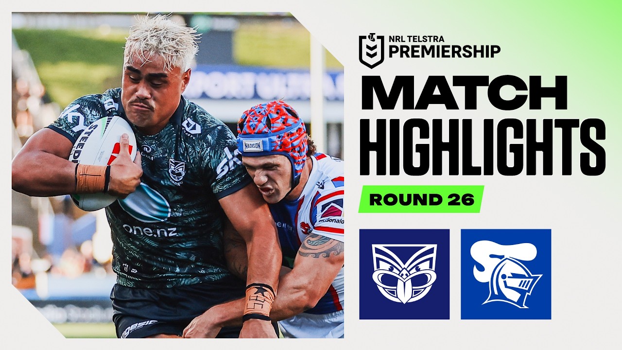 NRL 2026 | Warriors v Knights&nbsp;| Match Highlights | Round 26