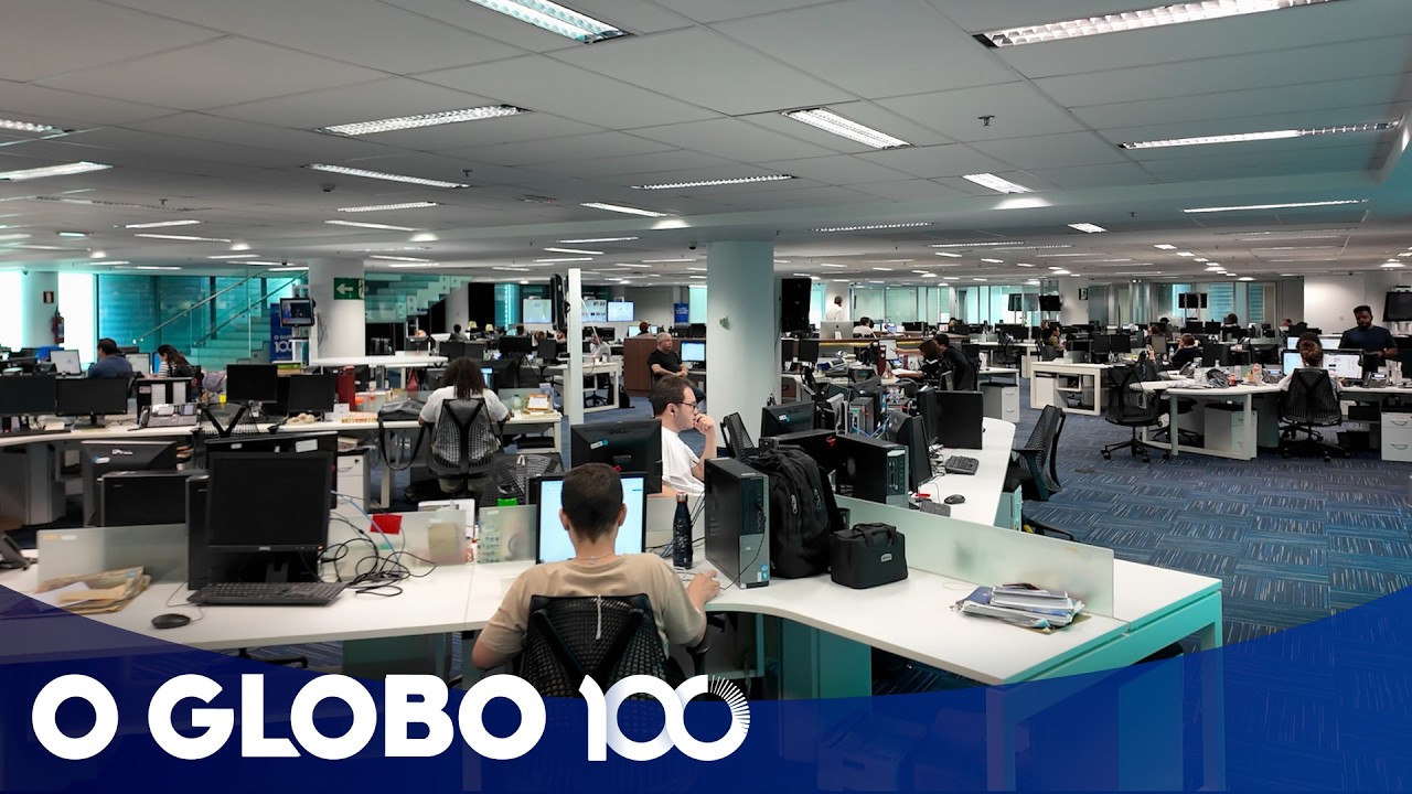 Conheça a Redação do jornal O GLOBO
