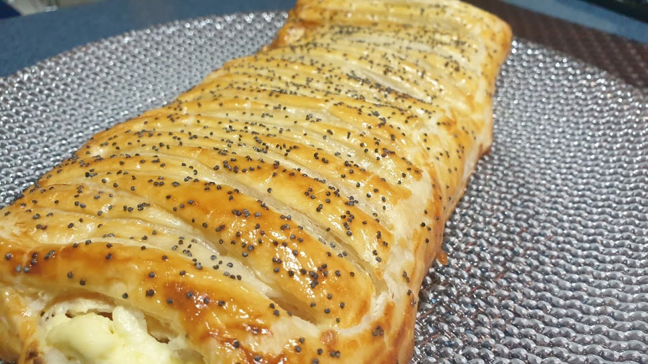 Hojaldre de Salmón y queso crema / Receta Navidad / Fácil /