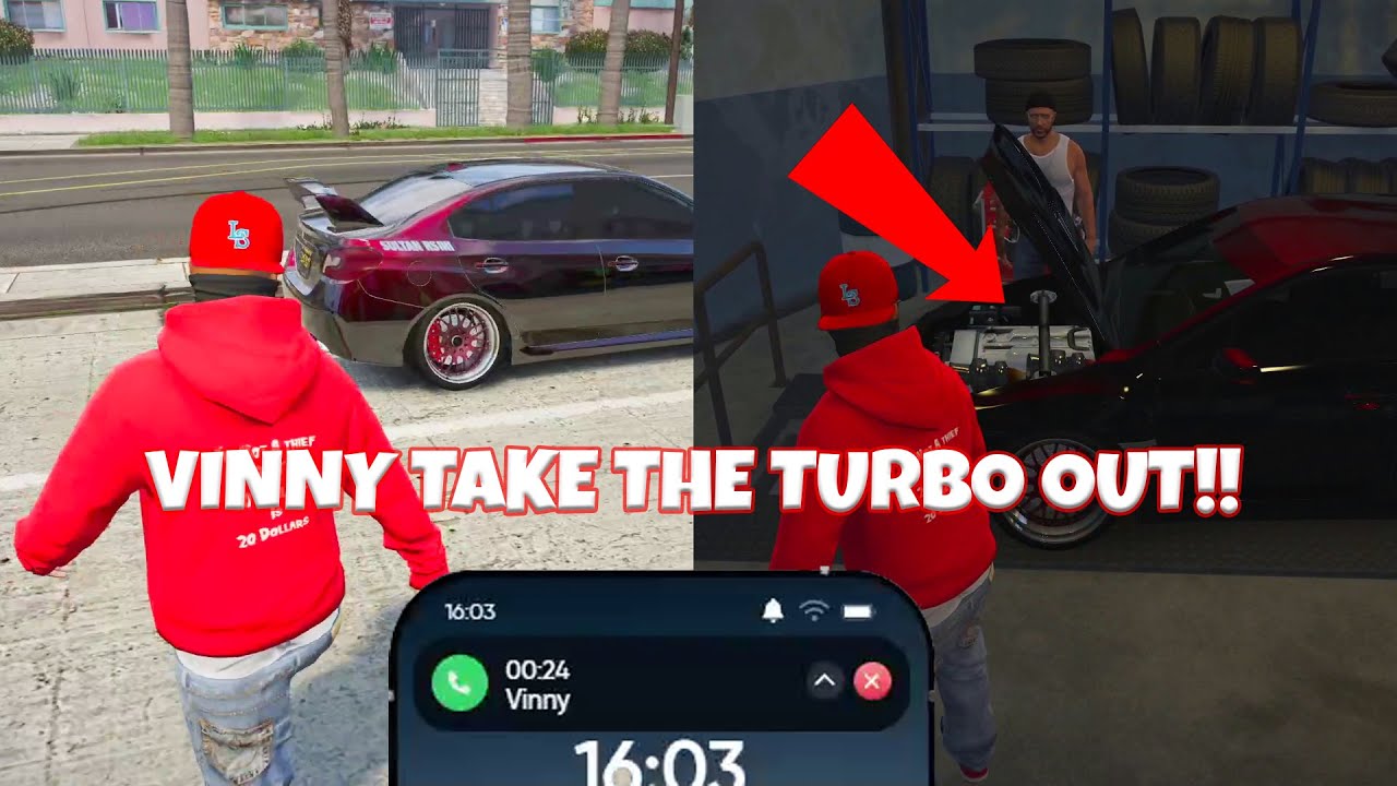Peanut Steals Turbo And Transmission From A Off Duty Cop | NoPixel 4.0 GTA