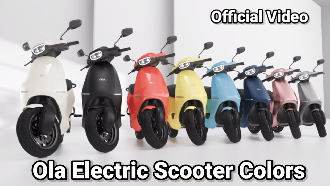 Ola Electric Scooter Colors,official Video,Ola Electric 2021