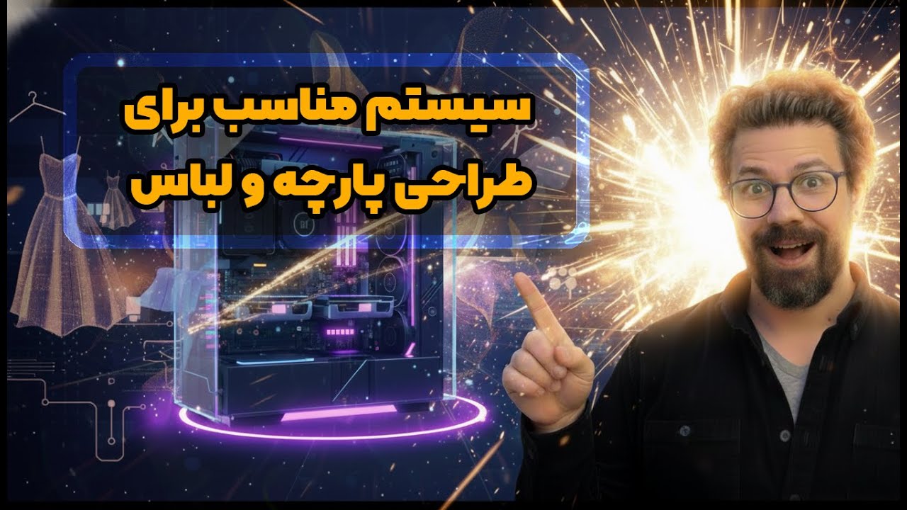 سیستم مناسب برای طراحی پارچه  لباس چه مشخصاتی داره؟