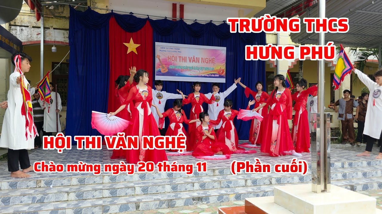 2 Tiết Mục Đạt Giải Nhất & Giải Nhì | Hội Thi Văn Nghệ 20/11 – THCS Hưng Phú