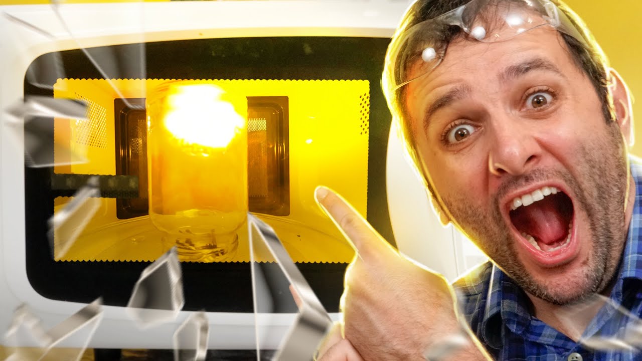 Fizemos PLASMA dentro do nosso MICRO-ONDAS!