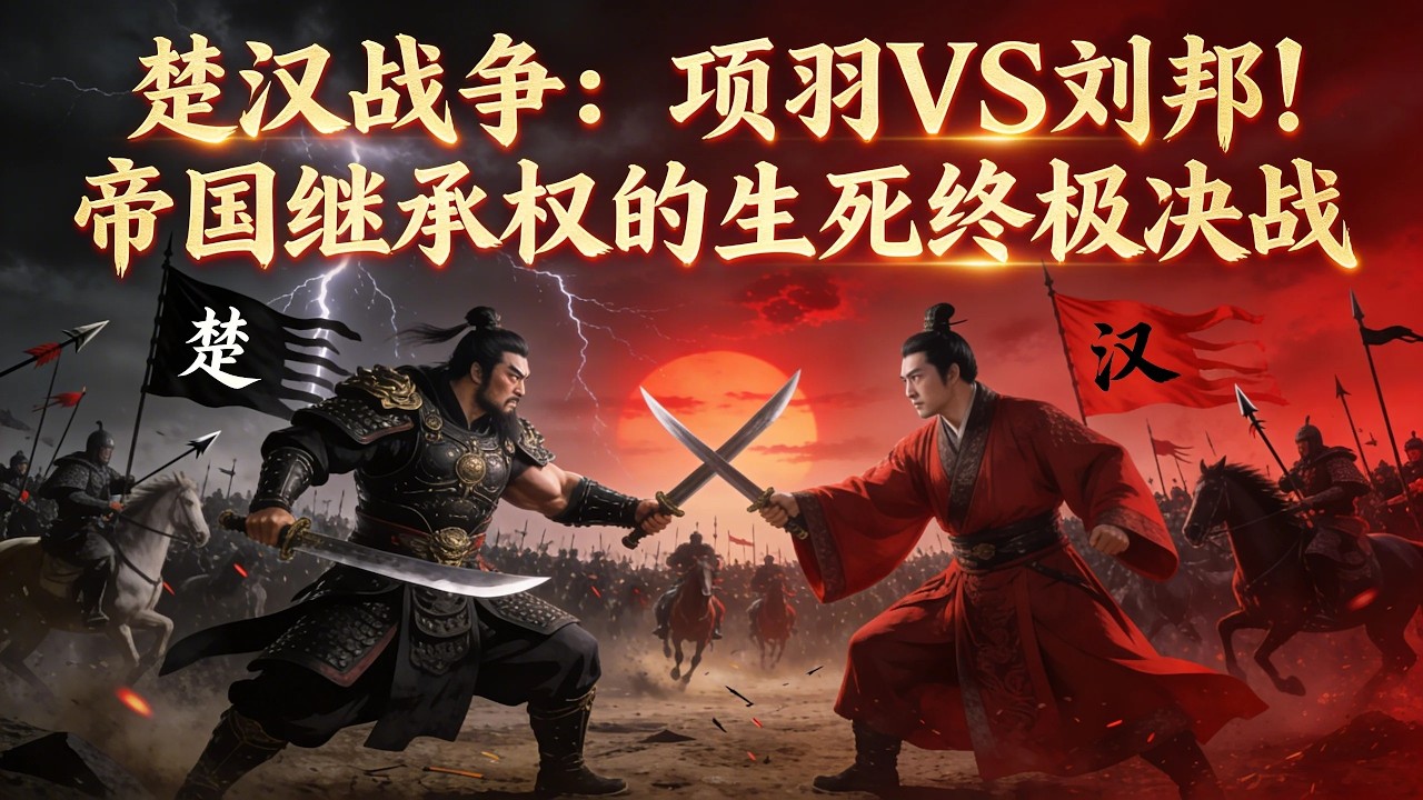 楚汉战争：项羽VS刘邦！帝国继承权的生死终极决战