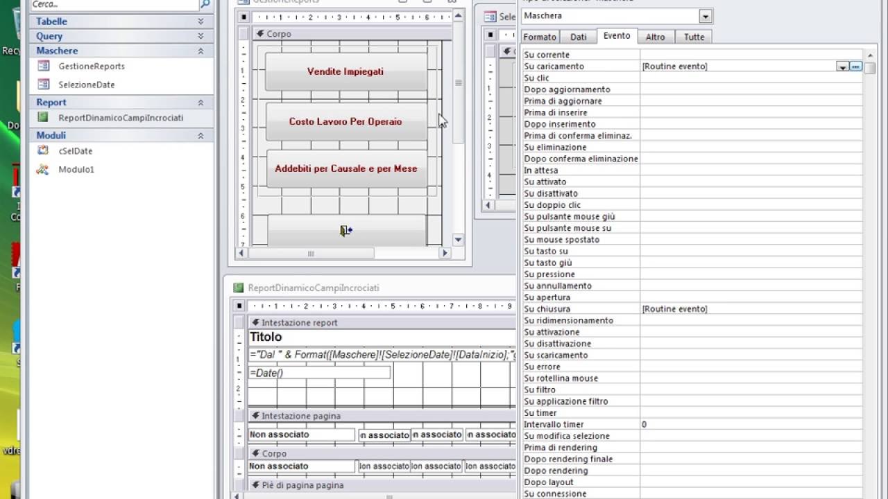 Esempio Utilizzo Wrapper Class con il VBA di Microsoft Access